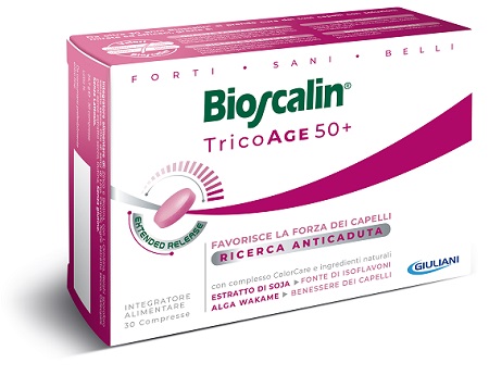 BIOSCALIN TRICOAGE 30 COMPRESSE - Farmadillo
