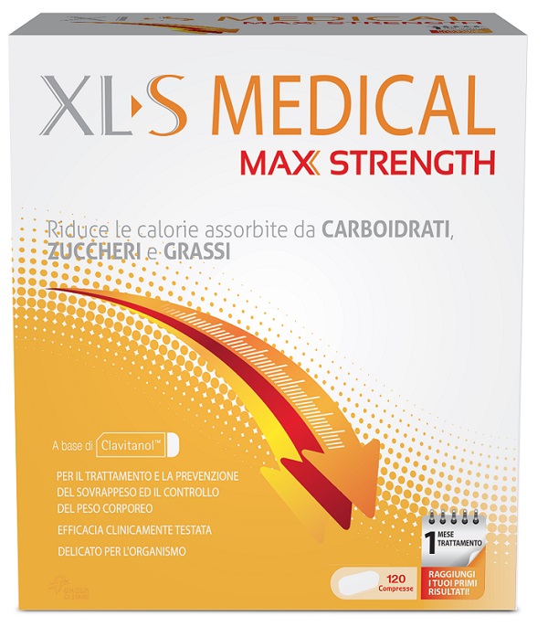 XLS MEDICAL MAX STRENGTH 120 COMPRESSE - Farmadillo