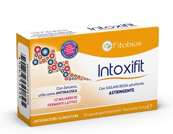 INTOXIFIT 24 CAPSULE GASTRORESISTENTI 600 MG - Farmadillo