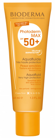 PHOTODERM MAX AQUAFLUID NP FLUIDO SOLARE SPF 50+ UVA 24 40 ML - Farmadillo