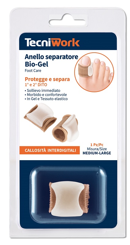 BIO-GEL ANELLO SEPARATORE PER ALLUCE M/L 1 PEZZO - Farmadillo