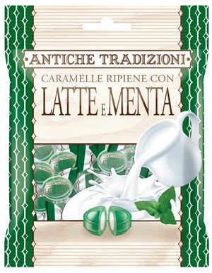 ANTICHE TRADIZIONI CARAMELLE LATTE E MENTA 60 G - Farmadillo