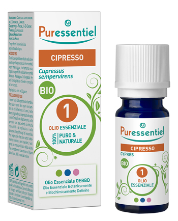 PURESSENTIEL OLIO ESSENZIALE CIPRESSO BIO 10 ML - Farmadillo
