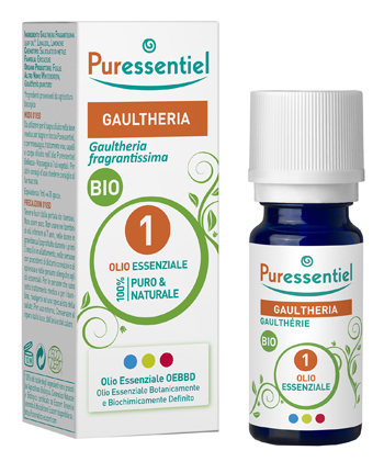 PURESSENTIEL OLIO ESSENZIALE GAULTHERIA BIO 10 ML - Farmadillo