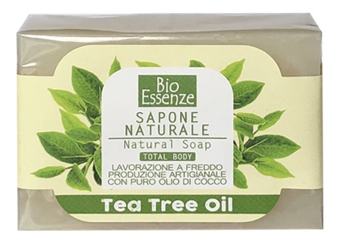 BIO ESSENZE SAPONE NATURALE TEA TREE OIL 100 G - Farmadillo
