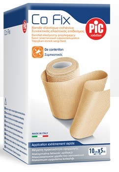 BENDA ELASTICA PIC CO FIX AUTOADESIVA 10X5CM MEDIUM ASTUCCIO - Farmadillo