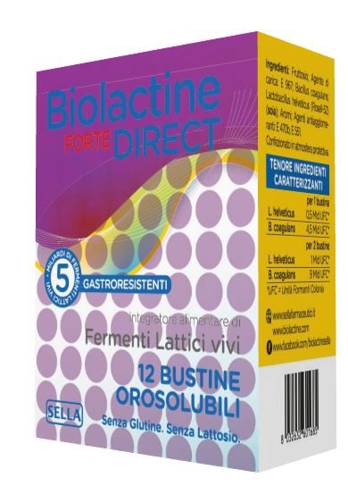 BIOLACTINE FORTE DIRECT 12 BUSTINE - Farmadillo