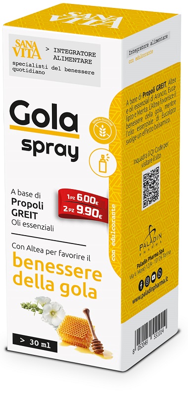 SANAVITA GOLA SPRAY 30 ML - Farmadillo