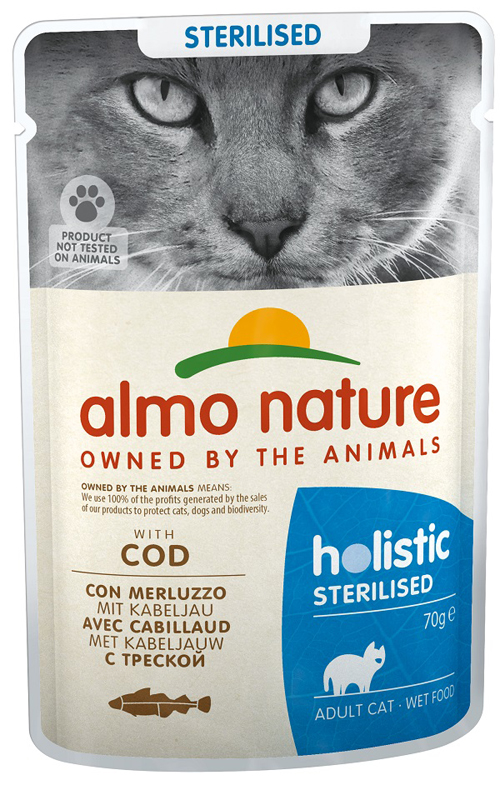 STERILISED MERLUZZO 70 G - Farmadillo