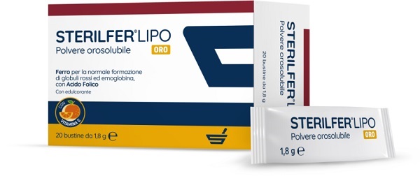 STERILFER LIPO ORO 20 BUSTINE - Farmadillo