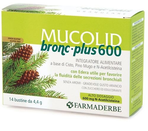 MUCOLID BRONC PLUS 600 14 BUSTINE - Farmadillo