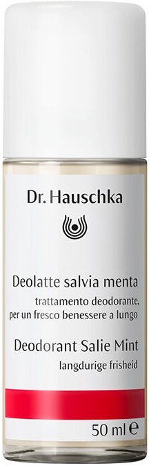 DR HAUSCHKA DEOLATTE SALVIA MENTA TRATTAMENTO DEODORANTE 50 ML - Farmadillo