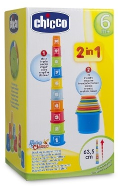 CHICCO GIOCO NUMERI IMPILABILI - Farmadillo