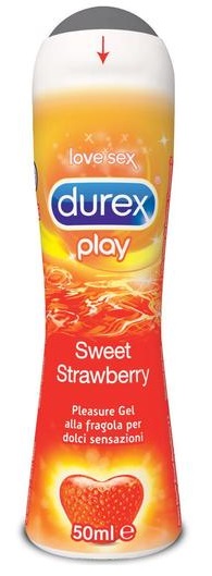 DUREX FRAGOLA GEL LUBRIFICANTE 50 ML - Farmadillo
