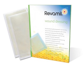 REVAMIL GARZE IMBEVUTE DI MIELE 10X10 CM 10 PEZZI - Farmadillo