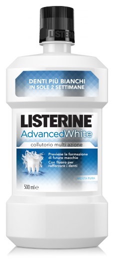 LISTERINE ADVANCE WHITE 500 ML - Farmadillo