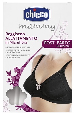 CHICCO MAMMY REGGISENO MICROFIBRA ALLATTAMENTO NERO 6C - Farmadillo