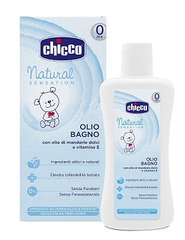 CHICCO OLIO BAGNO NATURAL SENSATION 200 ML - Farmadillo