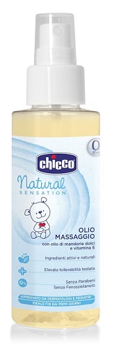 CHICCO OLIO MASSAGGIO NATURAL SENSATION 100 ML - Farmadillo