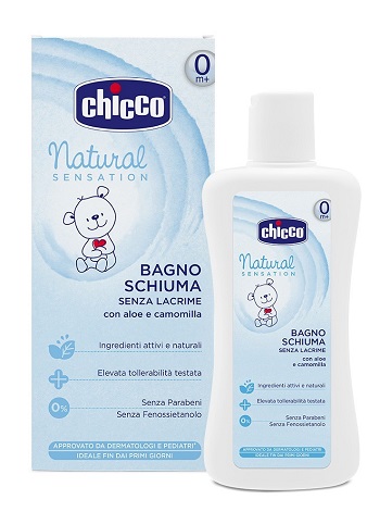 CHICCO BAGNOSCHIUMA NATURAL SENSATION 500 ML - Farmadillo