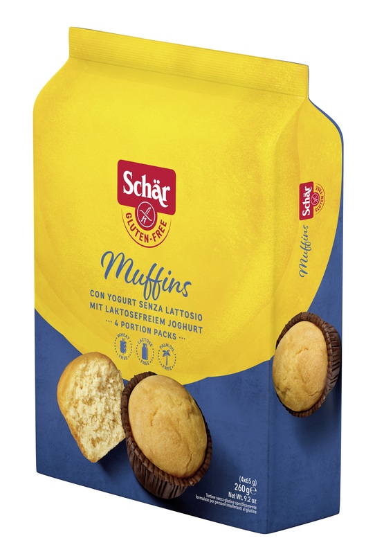SCHAR MUFFINS SENZA LATTOSIO 4 PORZIONI DA 65 G - Farmadillo