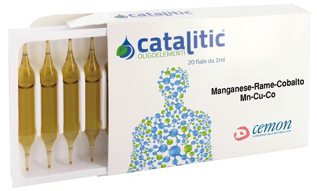 CATALITIC OLIGOELEMENTI MANGANESE RAME COBALTO MN-CU-CO- 20 AMPOLLE - Farmadillo
