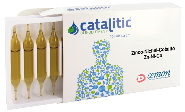 CATALITIC OLIGOELEMENTI ZINCO NICHEL COBALTO ZN-NI-CO 20 AMPOLLE - Farmadillo