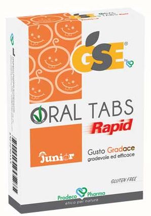 GSE ORAL TABS RAPID JUNIOR 12 COMPRESSE - Farmadillo