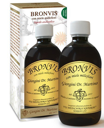 BRONVIS CON MIELE MILLEFIORI 500 ML - Farmadillo