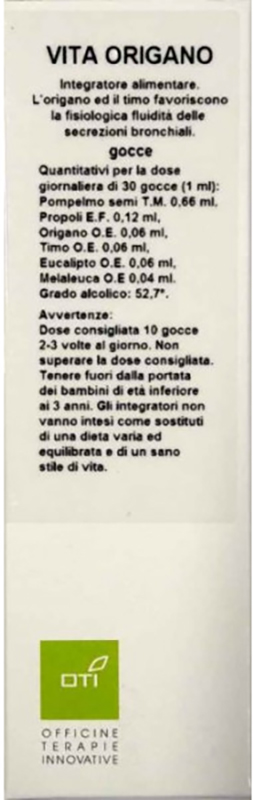 VITA ORIGANO GOCCE 30ML - Farmadillo