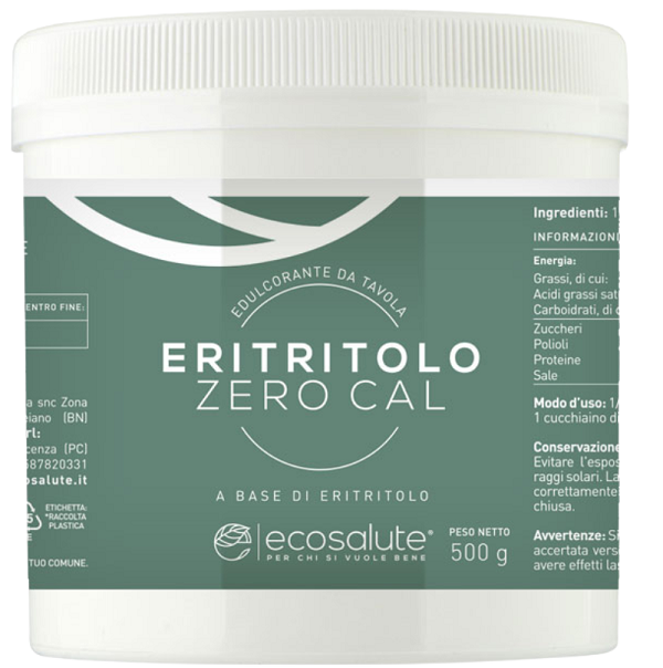 ERITRITOLO ZERO CAL 500 G - Farmadillo