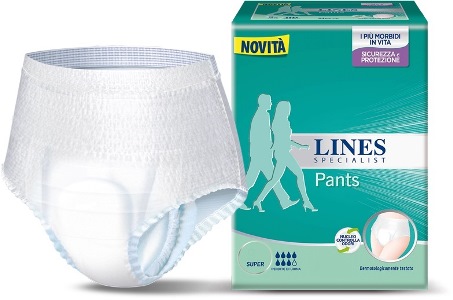 LINES SPECIALIST PANTS SUPER L A MUTANDINA 12 PEZZI FARMA - Farmadillo