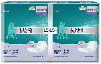 LINES SPECIALIST SAGOMATO MAXI 30 PEZZI - Farmadillo