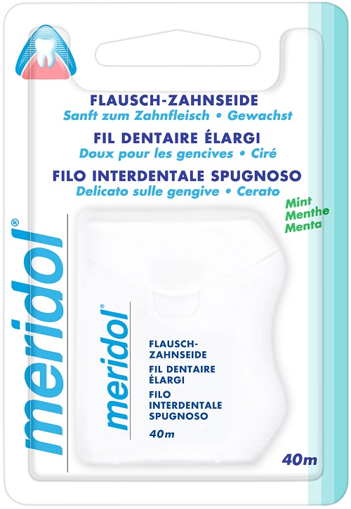 MERIDOL EXPANDED FILO INTERDENTALE 40 METRI - Farmadillo