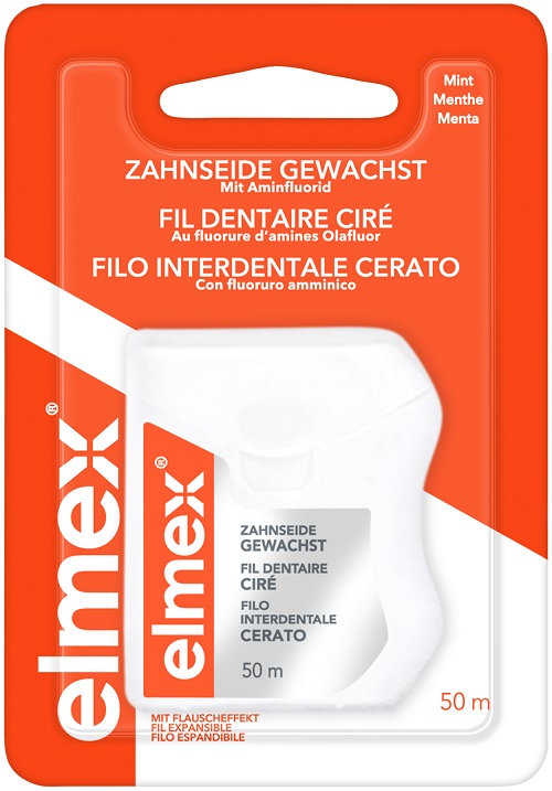ELMEX FILO INTERDENTALE CERATO 50 METRI - Farmadillo
