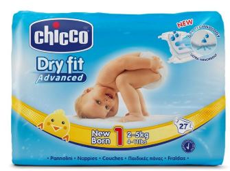 CH DRY FIT ADVANCE NEW BORN 27 PEZZI - Farmadillo