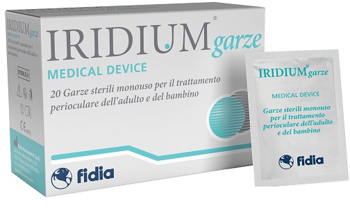 IRIDIUM GARZA OCULARE MEDICATA IN TESSUTO NON TESSUTO 20 PEZZI - Farmadillo