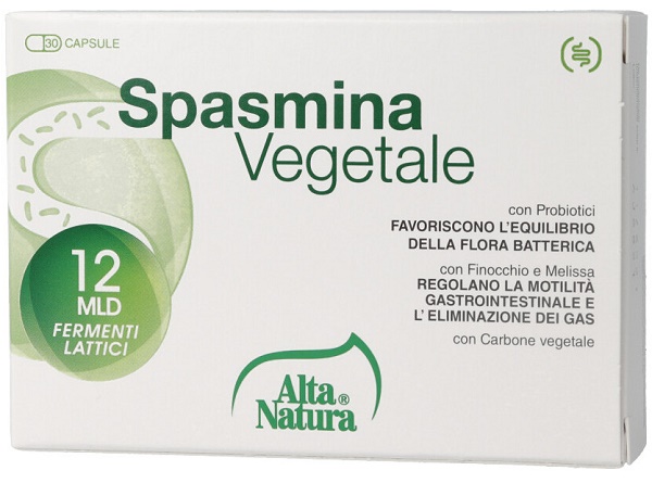 SPASMINA VEGETALE 30 CAPSULE - Farmadillo