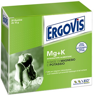ERGOVIS MG+K 20 BUSTE 10 G - Farmadillo