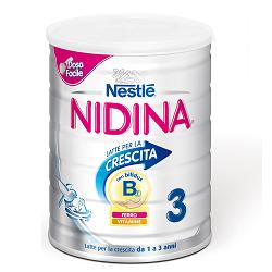 NIDINA 3 OPTIPRO LATTE CRESCITA POLVERE 800 G - Farmadillo