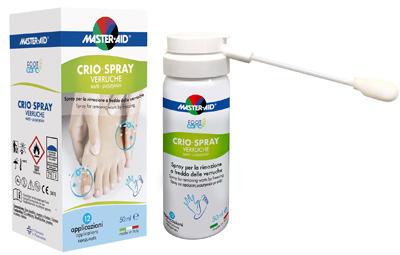 CRIO SPRAY VERRUCHE MASTER-AID FOOTCARE 50 ML E1 - Farmadillo