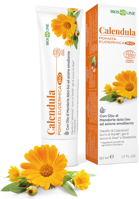 BIOSLINE CALENDULA POMATA EUDERMICA BIO 50 ML - Farmadillo