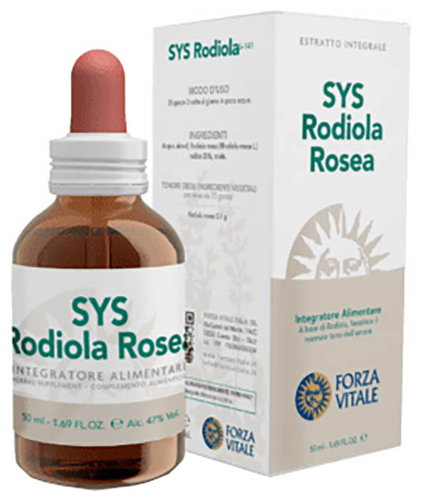 SYS RODIOLA ROSEA GOCCE 50 ML - Farmadillo