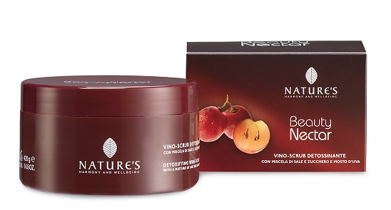 NATURE'S BEAUTY NECTAR VINO SCRUB CORPO DETOSSIFICANTE 420 ML - Farmadillo