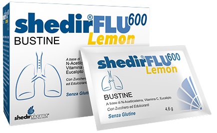 SHEDIRFLU 600 LEMON 20 BUSTINE - Farmadillo
