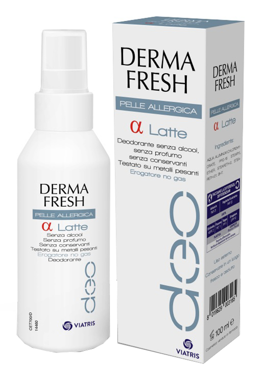 DERMAFRESH PELLI ALLERGICHE ALFA LATTE 100 ML - Farmadillo