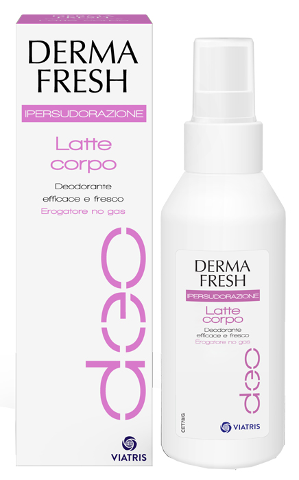 DERMAFRESH IPERSUDORAZIONE LATTE CORPO DEODORANTE 100 ML - Farmadillo