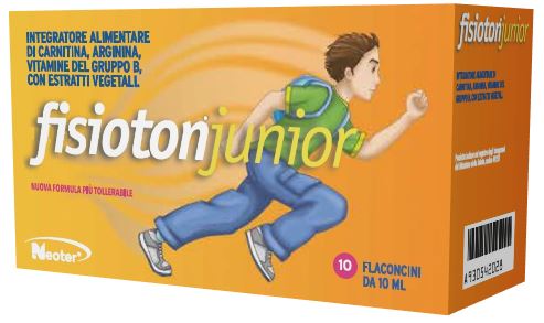 FISIOTON JUNIOR 10 FLACONI DA 10 ML - Farmadillo