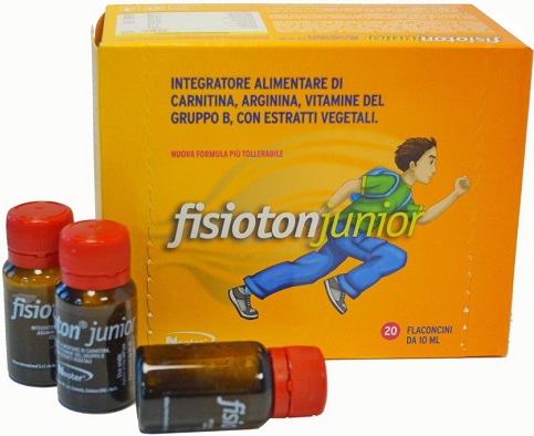 FISIOTON JUNIOR 20 FLACONI DA 10 ML - Farmadillo