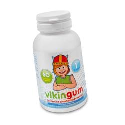 VIKINGUM MULTIVITAMINICO PER BAMBINI 60 CARAMELLE GOMMOSE 120 G - Farmadillo